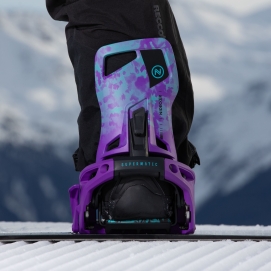 Wiązania snowboardowe unisex Nidecker 2025 Supermatic JokerPurple