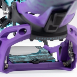 Wiązania snowboardowe unisex Nidecker 2025 Supermatic JokerPurple