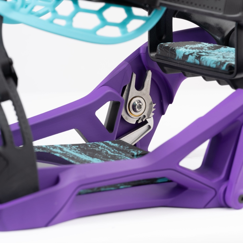 Wiązania snowboardowe unisex Nidecker 2025 Supermatic JokerPurple