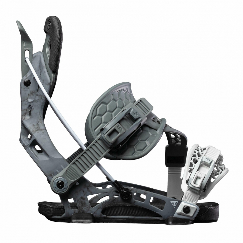Wiązania Snowboardowe Flow Nx2 Hybrid Grey - L