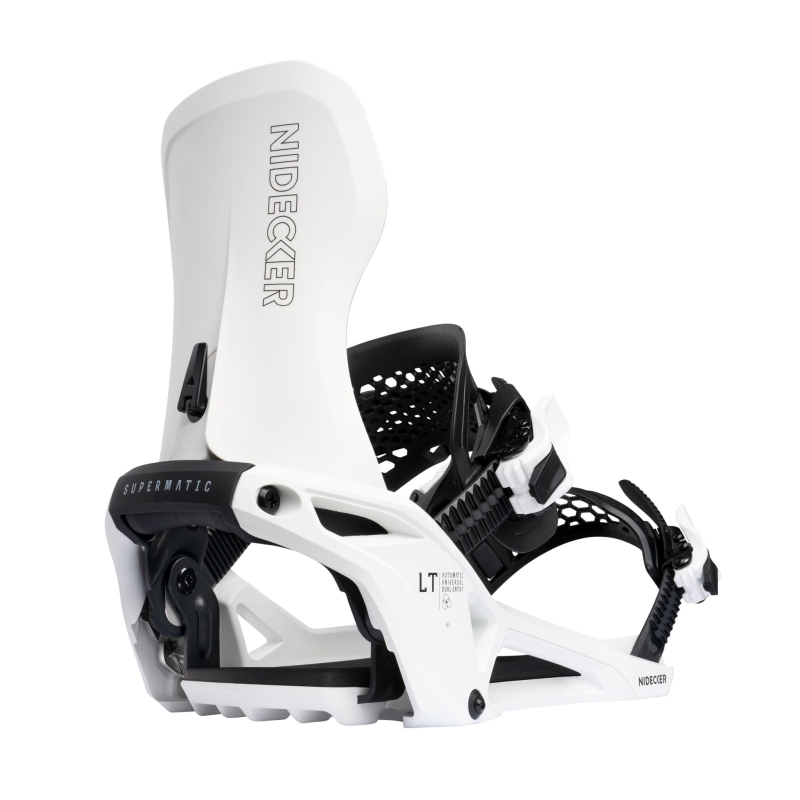 Wiązania snowboardowe unisex Nidecker 2026 Lt Supermatic White L