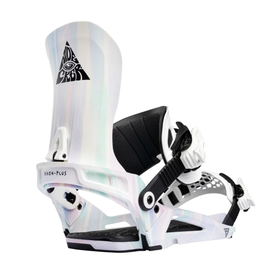 Wiązania snowboardowe unisex Nidecker 2026 Kaon-Plus Bio White L Wiązania snowboardowe unisex Nidecker 2026 Kaon-Plus Bio White L