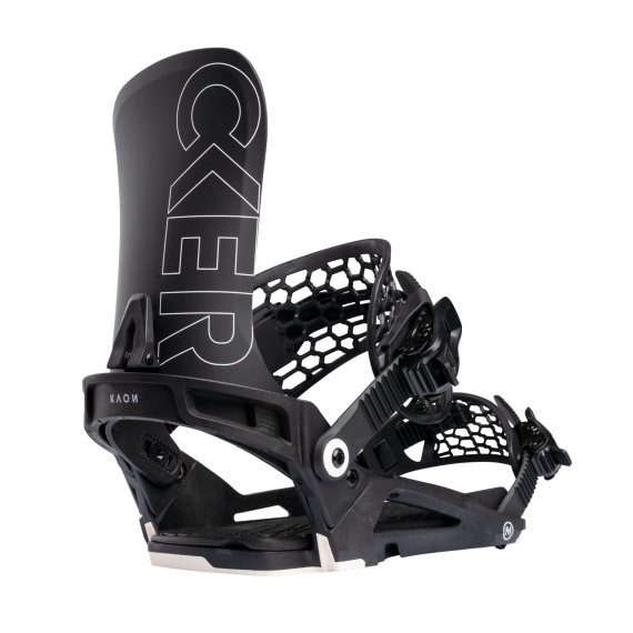 Wiązania snowboardowe unisex Nidecker 2026 Kaon Black XL Wiązania snowboardowe unisex Nidecker 2026 Kaon Black XL
