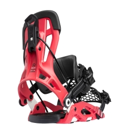 Wiązania snowboardowe unisex Nidecker 2026 Flow Fuse Hybrid Crimson