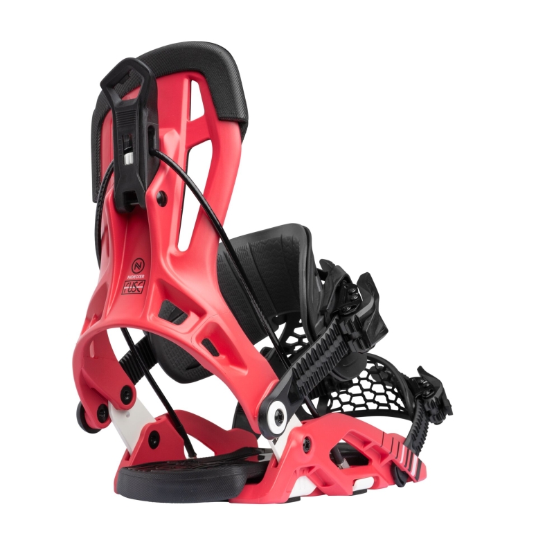 Wiązania snowboardowe unisex Nidecker 2026 Flow Fuse Hybrid Crimson