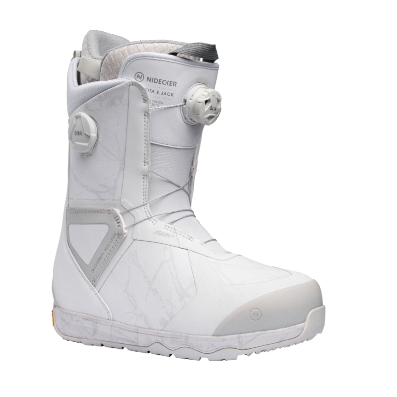 Buty snowboardowe męskie Nidecker 2026 Kita Ejack White 090