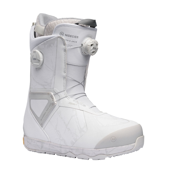 Buty snowboardowe męskie Nidecker 2026 Kita Ejack White 090 Buty snowboardowe męskie Nidecker 2026 Kita Ejack White 090