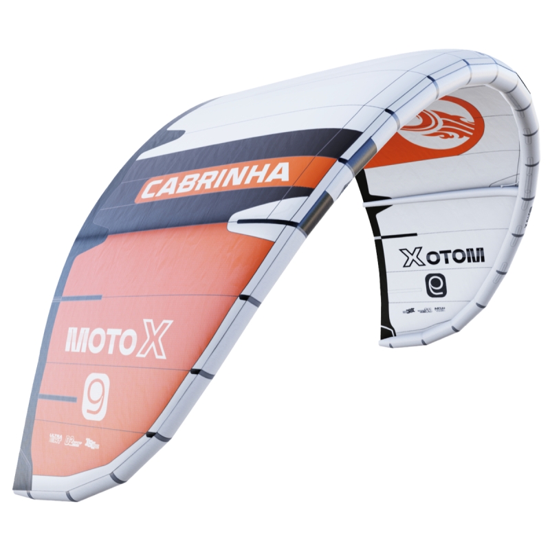 Latawiec kitesurfingowy Cabrinha 2025 Moto X Apex C4 White Orange - 10.0