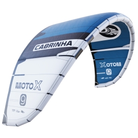 Latawiec kitesurfingowy Cabrinha 2025 Moto X Apex C5 Navy Blue White   - 9.0