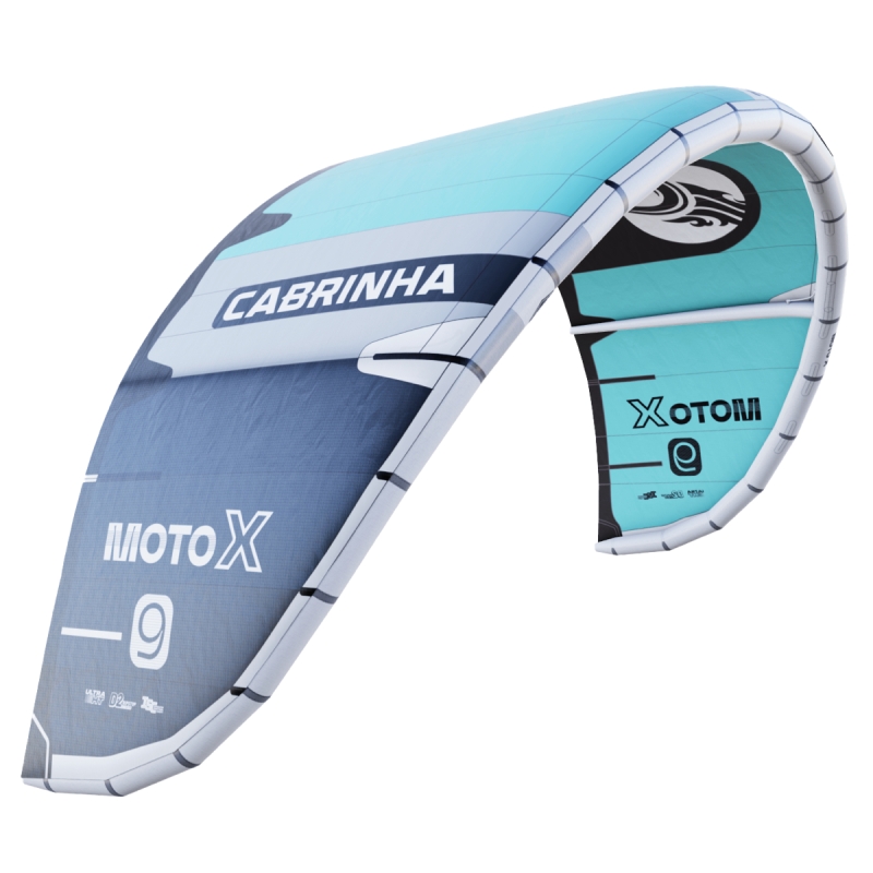 Latawiec kitesurfingowy Cabrinha 2025 Moto X Apex C1 Teal Gray - 9.0