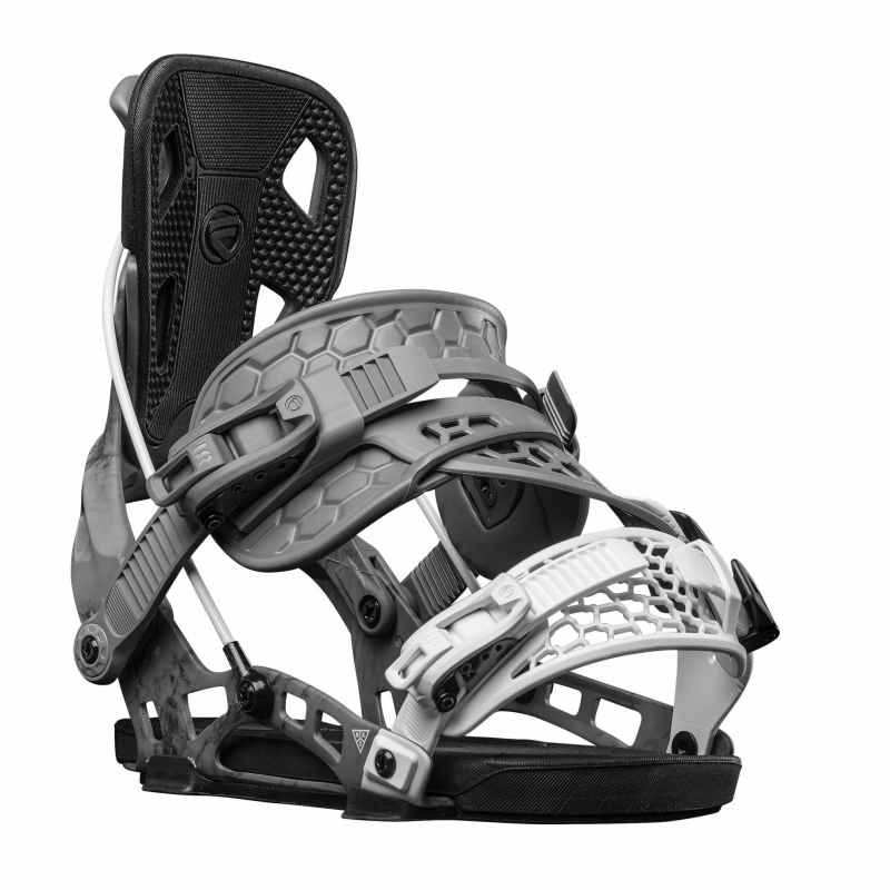 Wiązania Snowboardowe Flow Nx2 Hybrid Grey - L