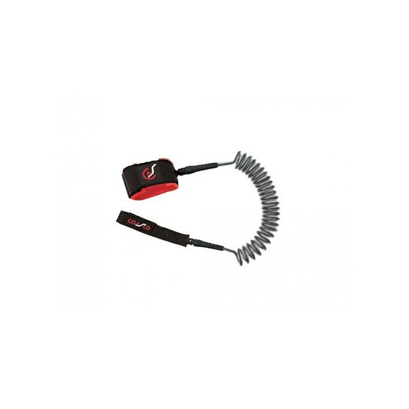 Leash 2022 Coiled 10 black/red - 8mm