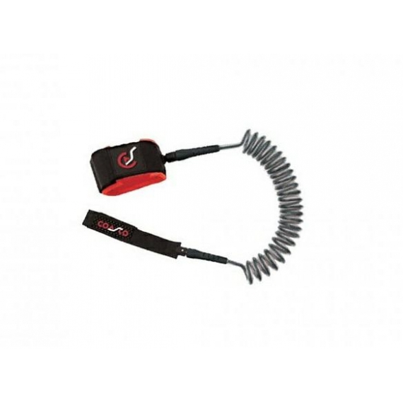 Leash 2022 Coiled 10 black/red - 8mm