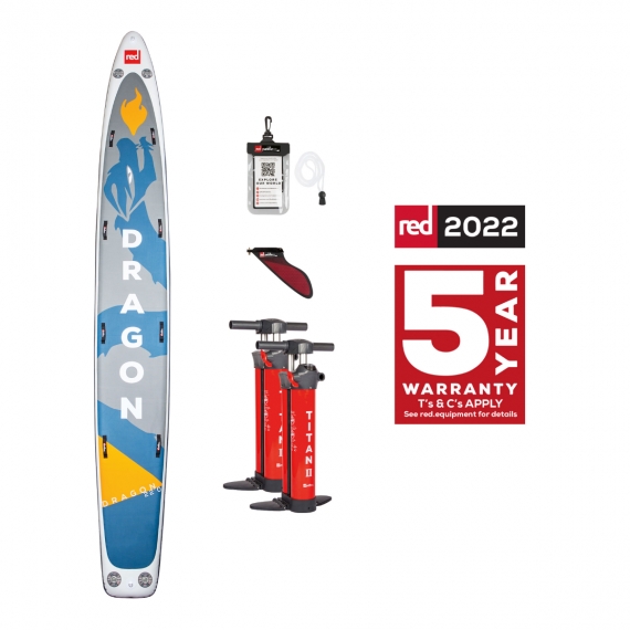 Air SUP Red Paddle Co 2022 Race Dragon - 22.0