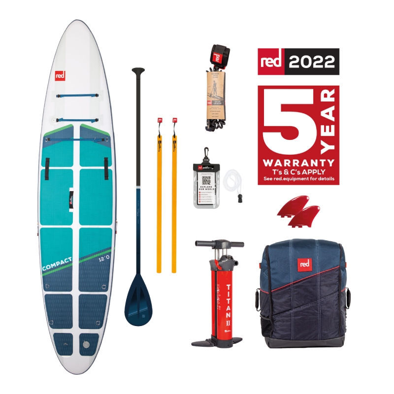 Air SUP Red Paddle Co 2022 Compact Voyager - 12.0