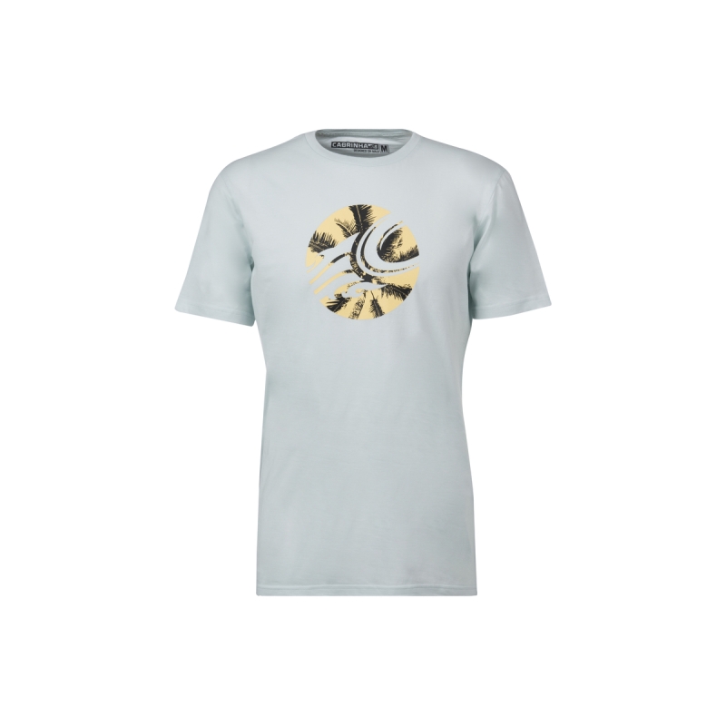 Koszulka męska Cabrinha Men T-Shirt Palm C light blue XXL