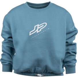 Bluza damska JP-Australia Sweater white peacock blue - L