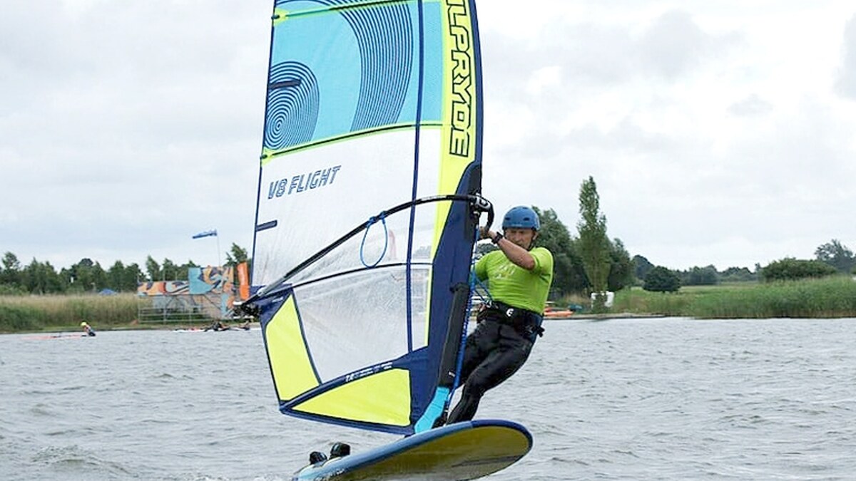 FOIL w rękach Amatora cz. 1 > Idealny żagiel do WS Foila > Neilpryde V8 Flight 7,0 > TEST