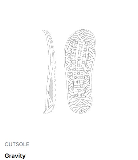Outsole - Gravity