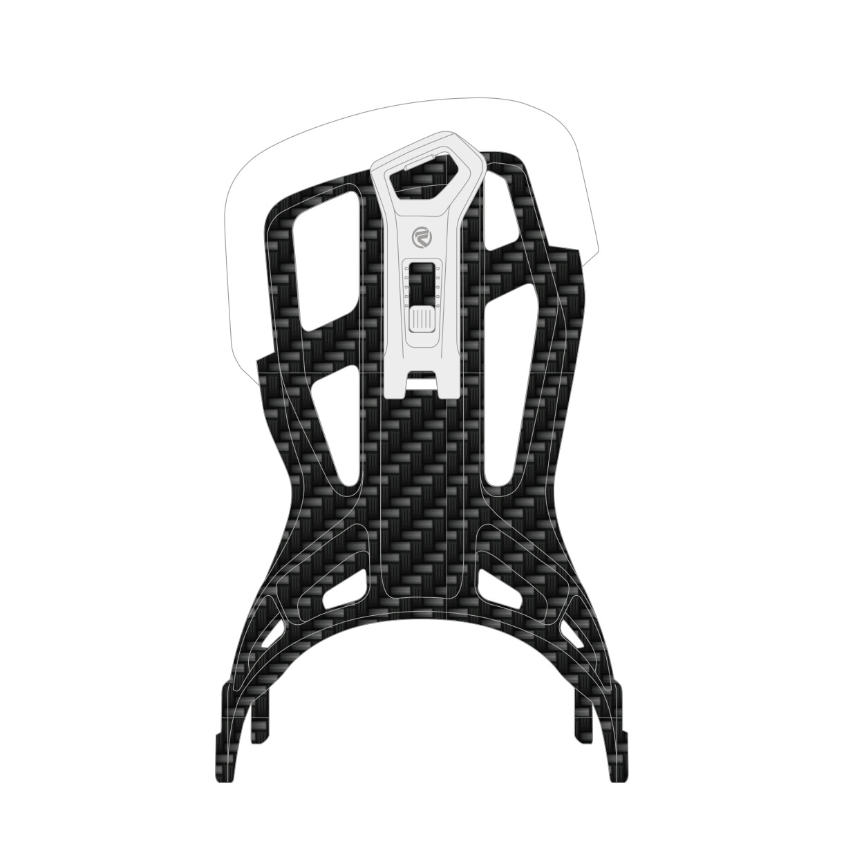 ŁYŻKA ASYM UNIBACK FUSE CARBON